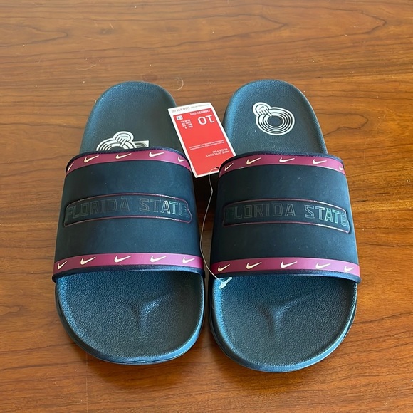 Nike Other - Nike Offcourt Slide FSU Florida State Sandals Garnet DD0524-001 NWOB